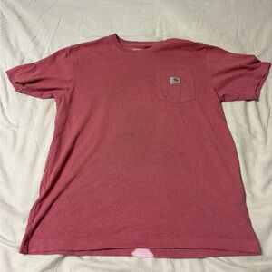 Red Loose Fit Carhartt Shirt